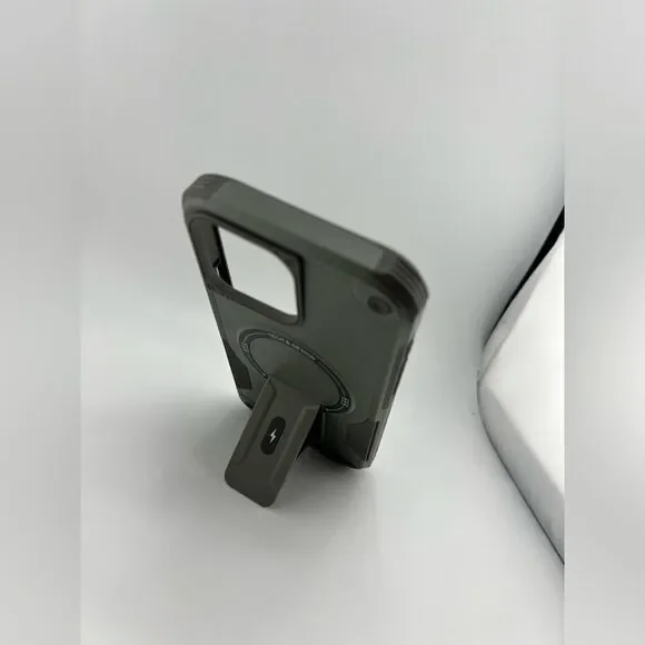 Rugged Armor iPhone 16 Pro Max Case – Heavy Duty with Kickstand & Magnetic Ring - Picture 7 of 9